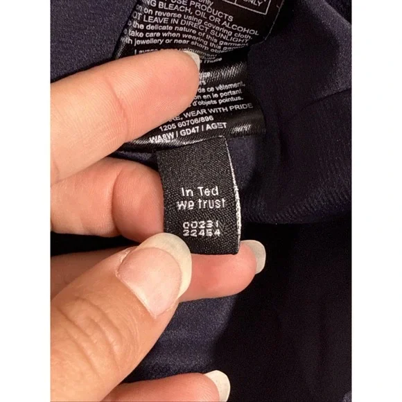 Ted Baker Dress Womens Size 1 Strapless Sleeveless Zip 100% Silk‎ Pleats - Picture 14 of 16